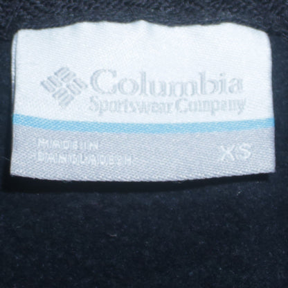 Mens UK Size XS Columbia Black Pullover Hoodie