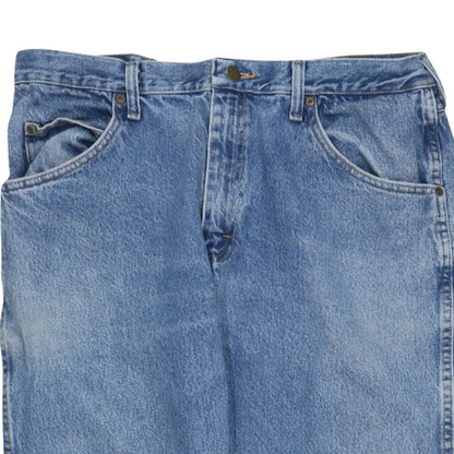Mens UK Size L Wrangler Regular Fit Straight Jeans