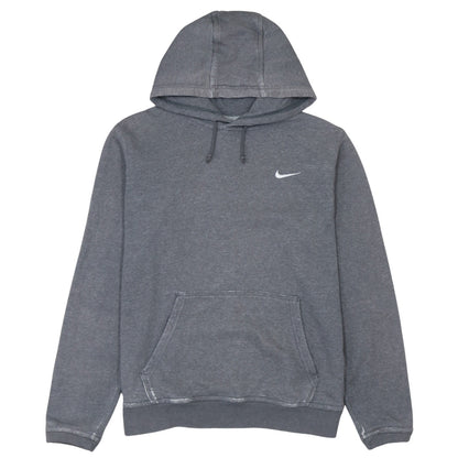 Mens UK Size L Nike Grey Pullover Hoodie