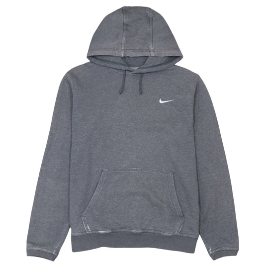 Mens UK Size L Nike Grey Pullover Hoodie