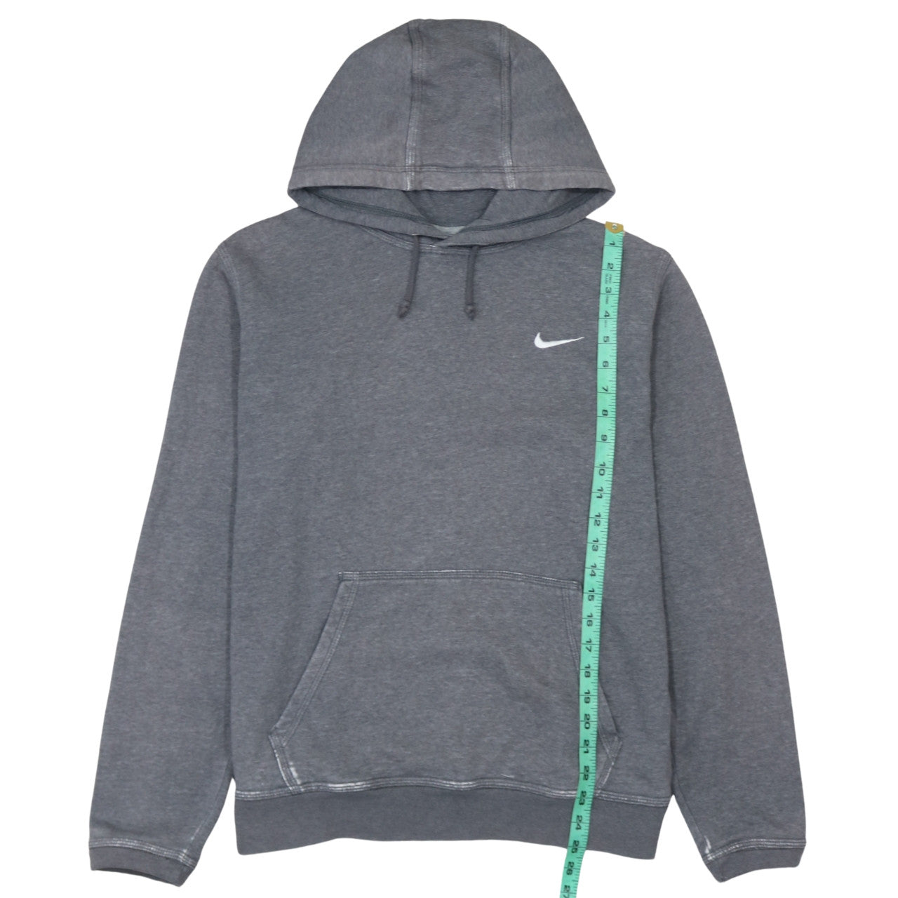 Mens UK Size L Nike Grey Pullover Hoodie