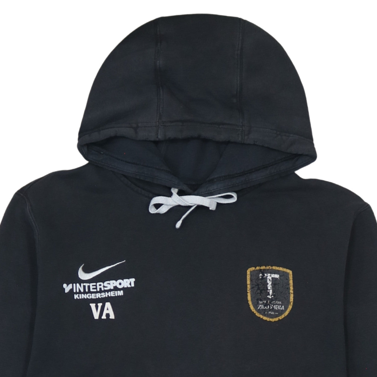 Mens UK Size M Nike Black Pullover Hoodie