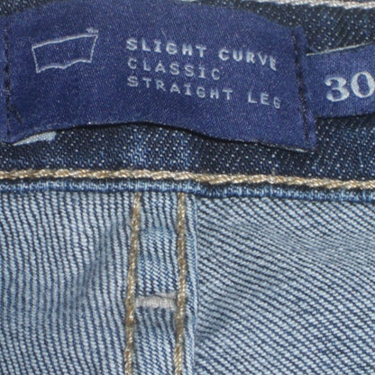 Womens UK Size 30 Levi's Classic Fit Straight Jeans