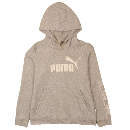Womens UK Size M PUMA Grey Pullover Hoodie