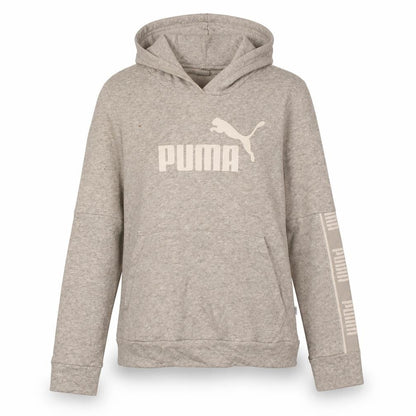 Womens UK Size M PUMA Grey Pullover Hoodie