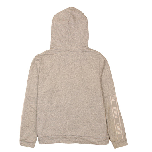 Womens UK Size M PUMA Grey Pullover Hoodie