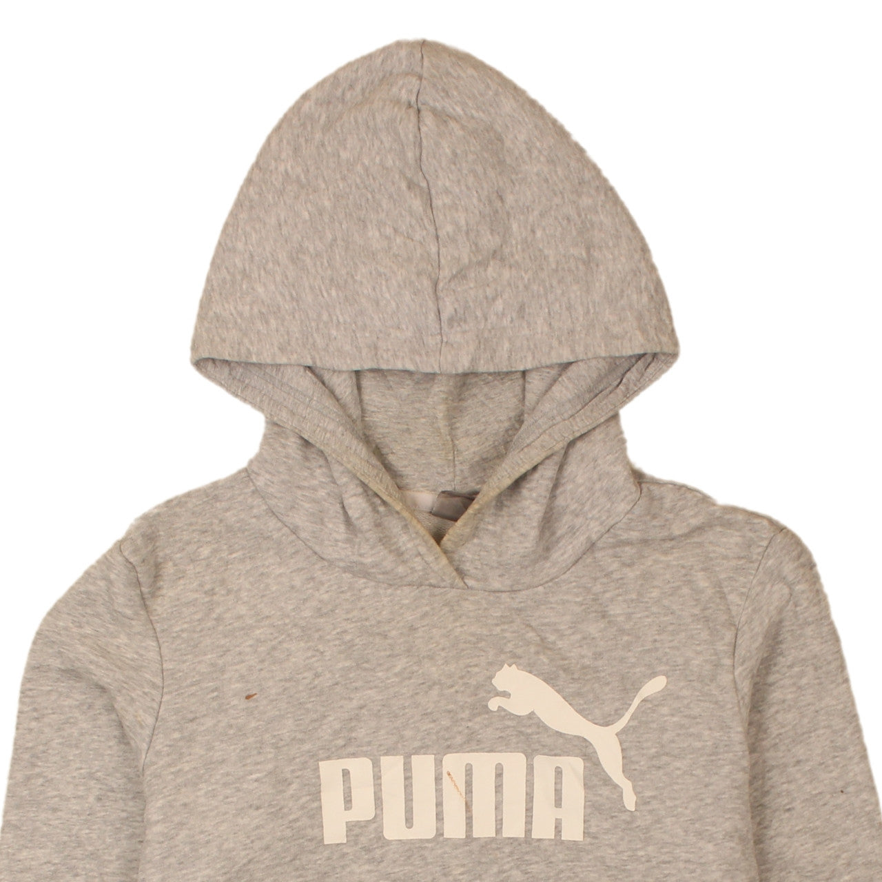 Womens UK Size M PUMA Grey Pullover Hoodie