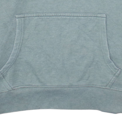 Mens UK Size M Tommy Hilfiger Denim Green Pullover Hoodie