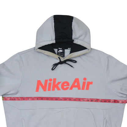 Mens UK Size XL Nike Grey Pullover Hoodie