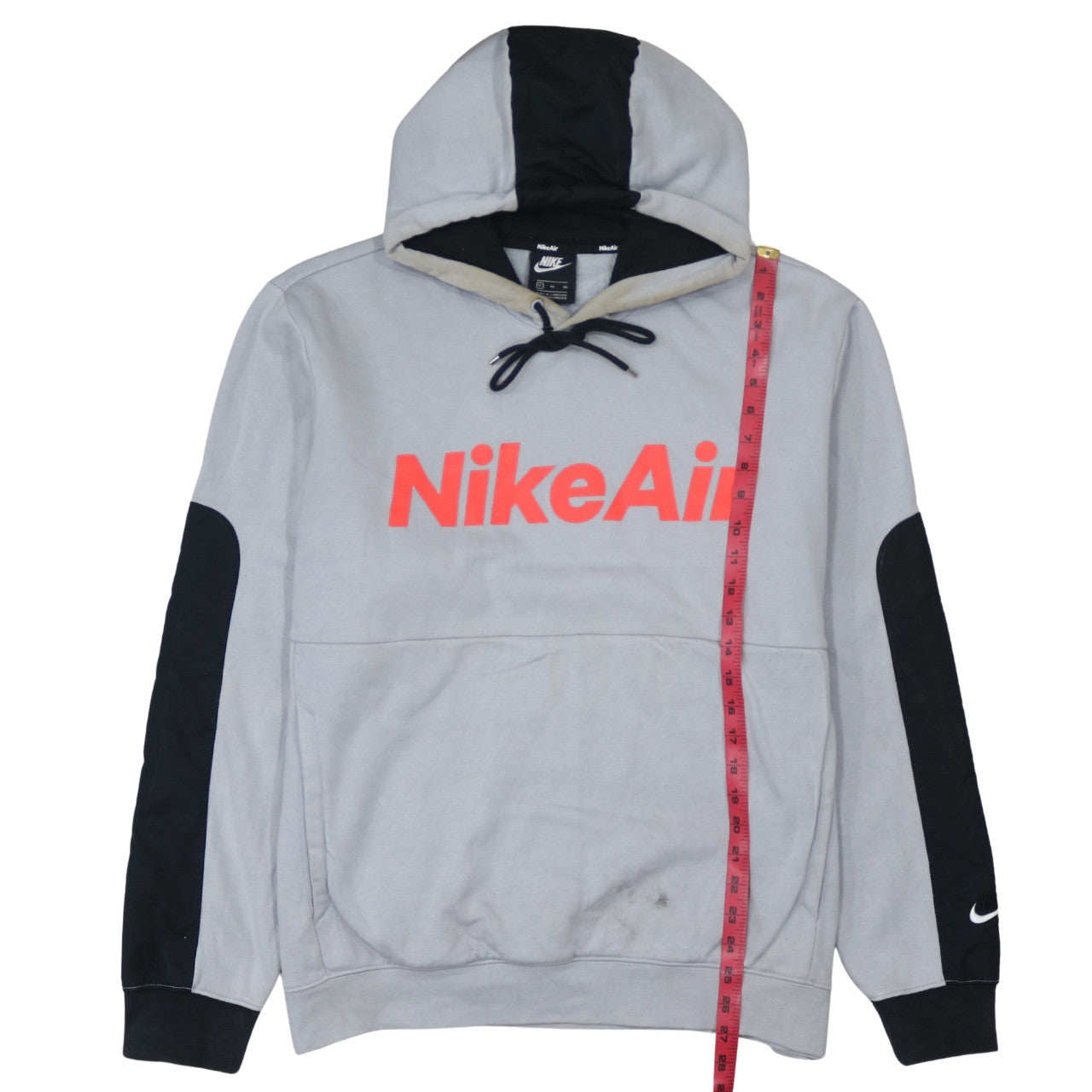 Mens UK Size XL Nike Grey Pullover Hoodie