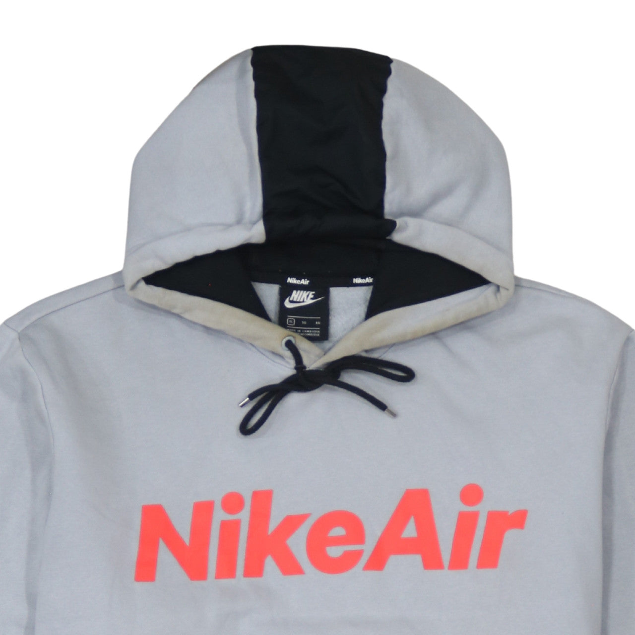 Mens UK Size XL Nike Grey Pullover Hoodie