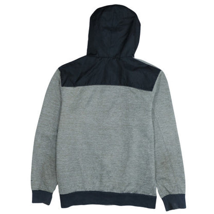 Mens UK Size L Nike Grey Full Zip Hoodie
