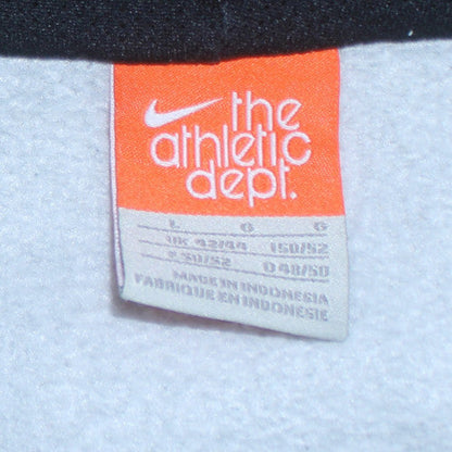 Mens UK Size L Nike Grey Full Zip Hoodie