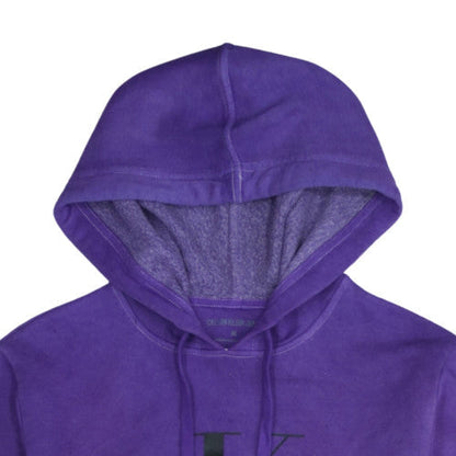 Mens UK Size M Calvin Klein Jeans Purple Pullover Hoodie