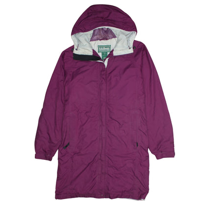 Womens UK Size L L.L. Bean Purple Rain Coat