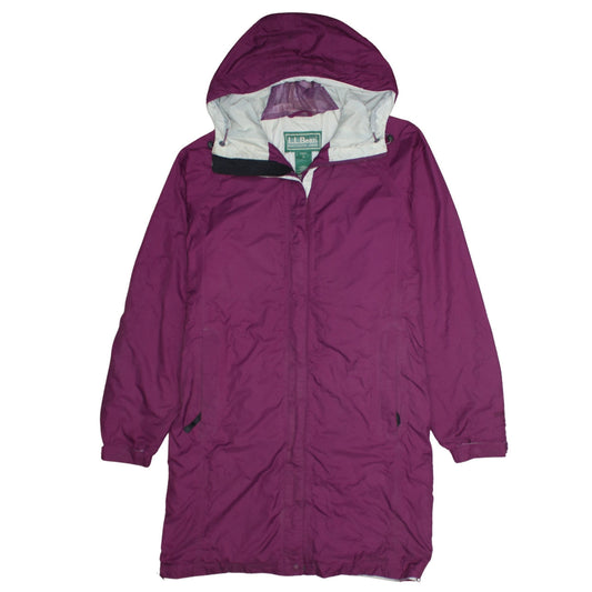 Womens UK Size L L.L. Bean Purple Rain Coat