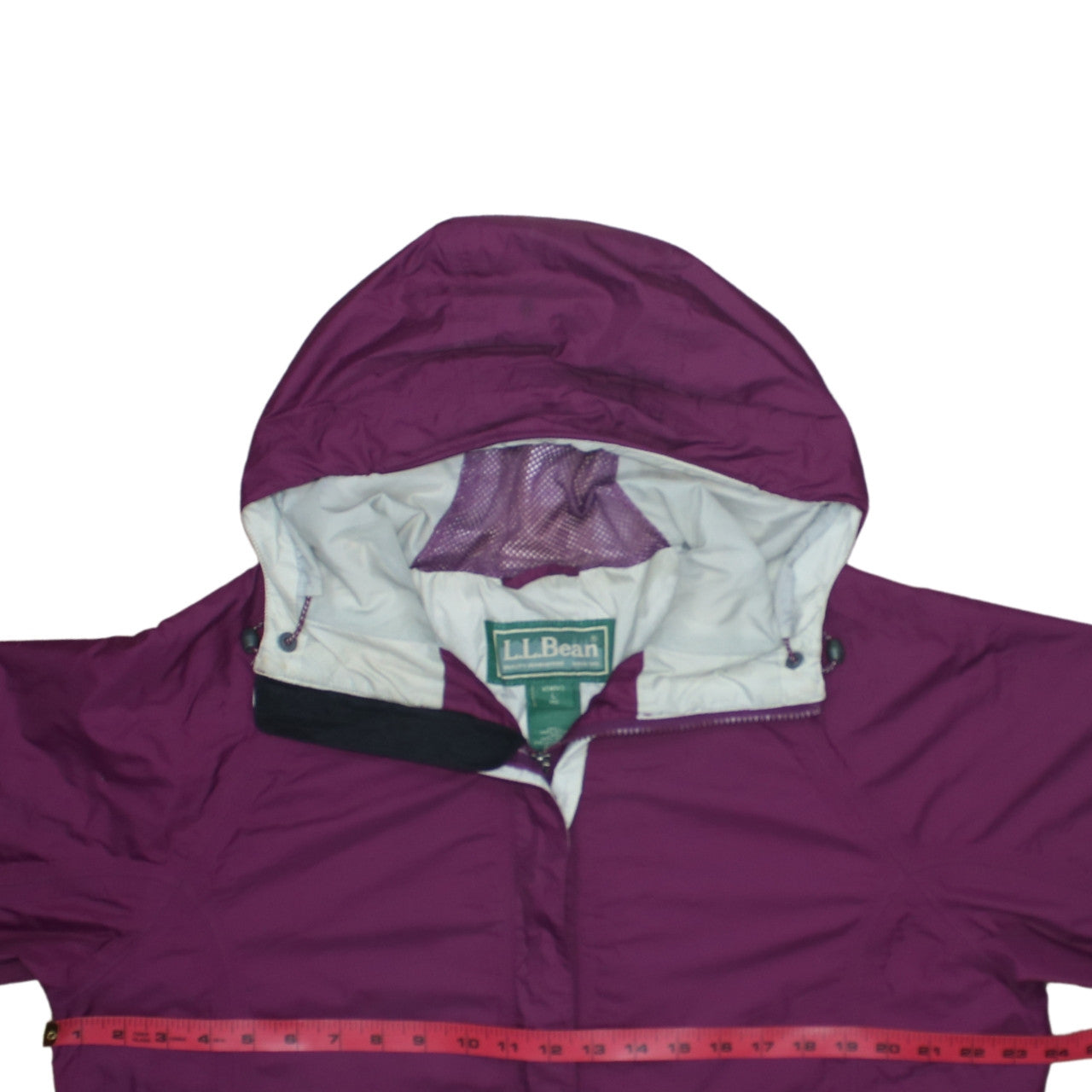 Womens UK Size L L.L. Bean Purple Rain Coat