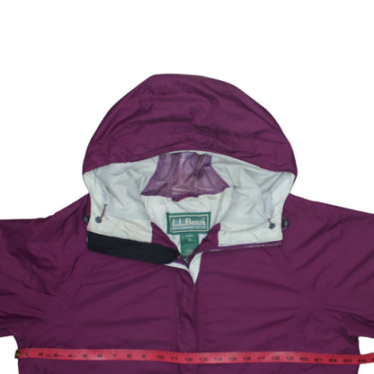 Womens UK Size L L.L. Bean Purple Rain Coat