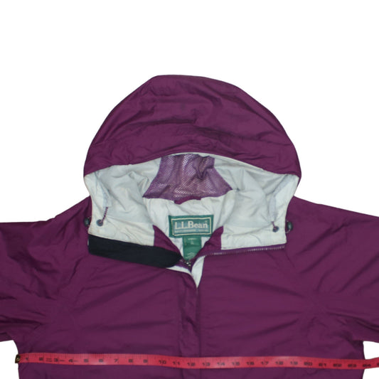 Womens UK Size L L.L. Bean Purple Rain Coat