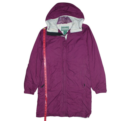 Womens UK Size L L.L. Bean Purple Rain Coat