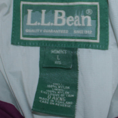 Womens UK Size L L.L. Bean Purple Rain Coat