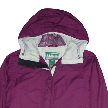 Womens UK Size L L.L. Bean Purple Rain Coat