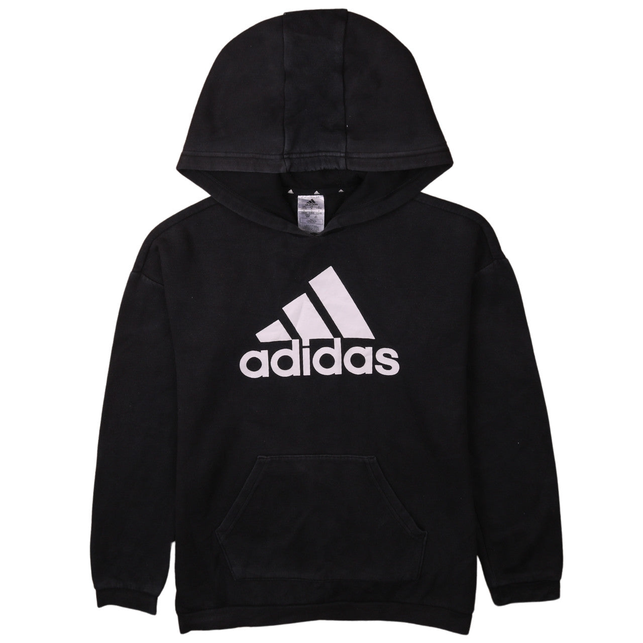 Womens UK Size S adidas Black Pullover Hoodie