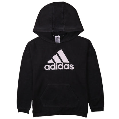 Womens UK Size S adidas Black Pullover Hoodie