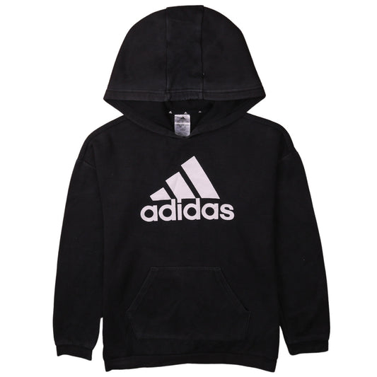 Womens UK Size S adidas Black Pullover Hoodie