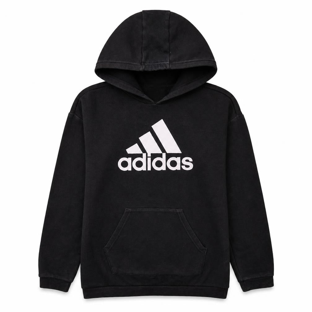 Womens UK Size S adidas Black Pullover Hoodie