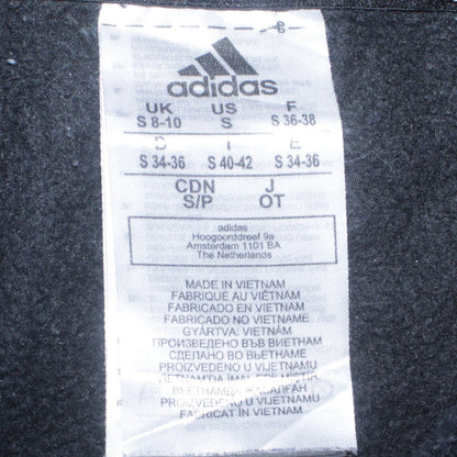 Womens UK Size S adidas Black Pullover Hoodie