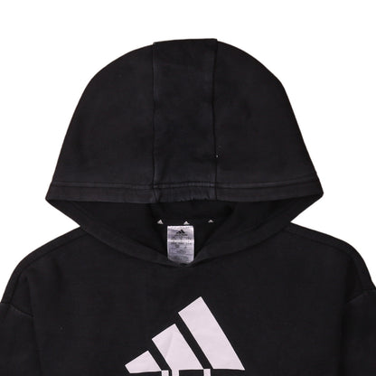 Womens UK Size S adidas Black Pullover Hoodie