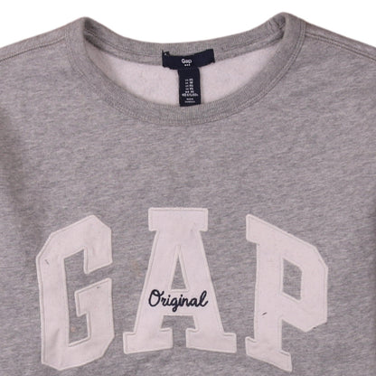 Womens UK Size XS Gap Grey Pullover Sweatshirt