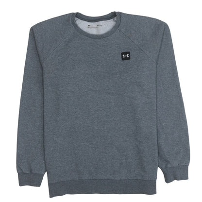Mens UK Size M Under armour Grey Pullover Sweatshirt