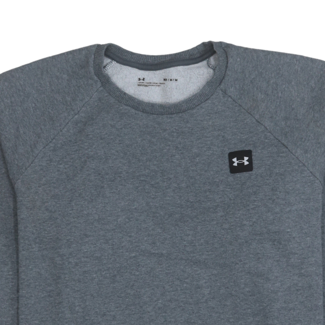 Mens UK Size M Under armour Grey Pullover Sweatshirt