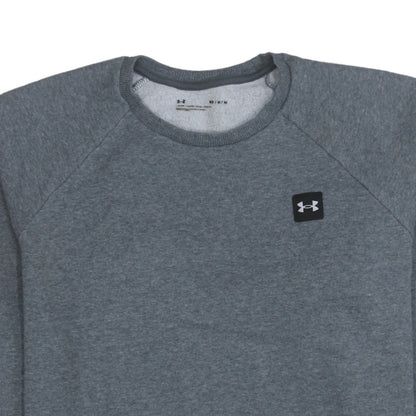 Mens UK Size M Under armour Grey Pullover Sweatshirt