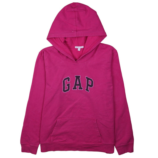 Womens UK Size L Gap Pink Pullover Hoodie