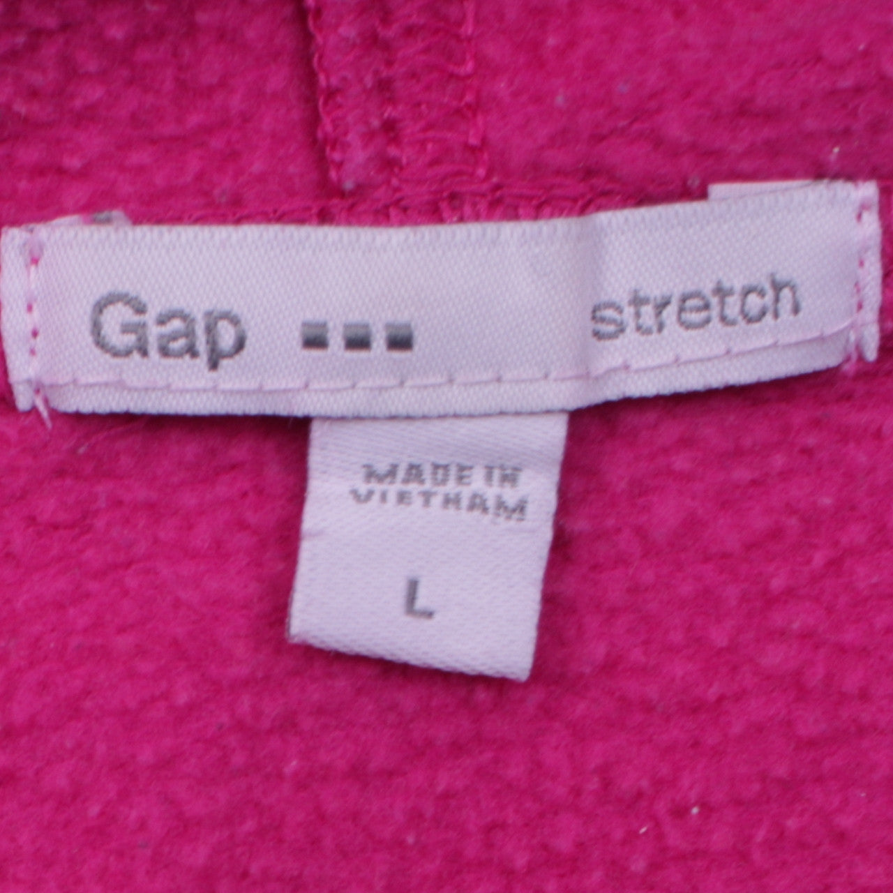 Womens UK Size L Gap Pink Pullover Hoodie