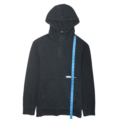 Mens UK Size S PUMA Black Pullover Hoodie
