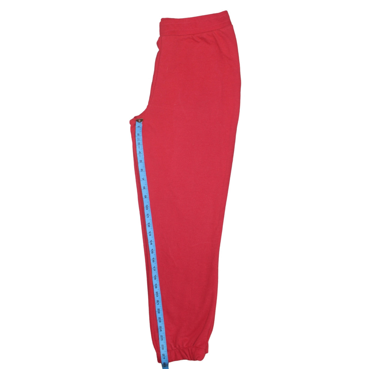 Womens UK Size M Primark Regular Fit Jogger Red Trousers