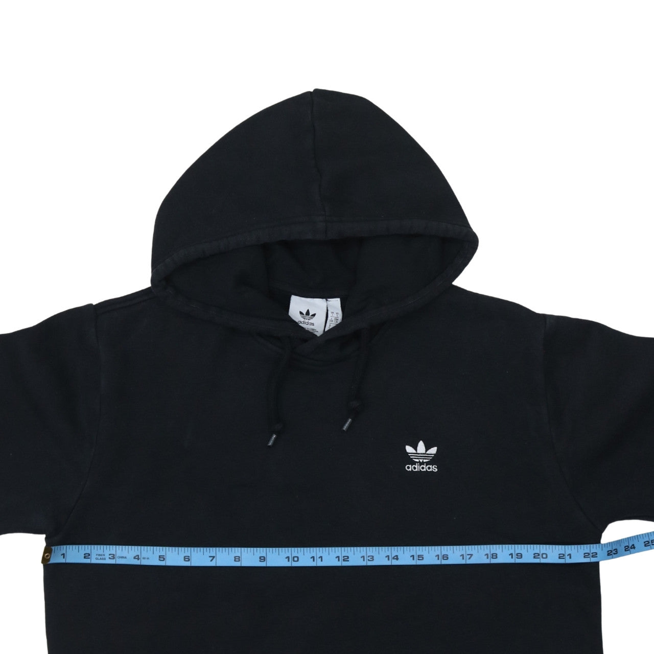 Mens UK Size L adidas Black Pullover Hoodie