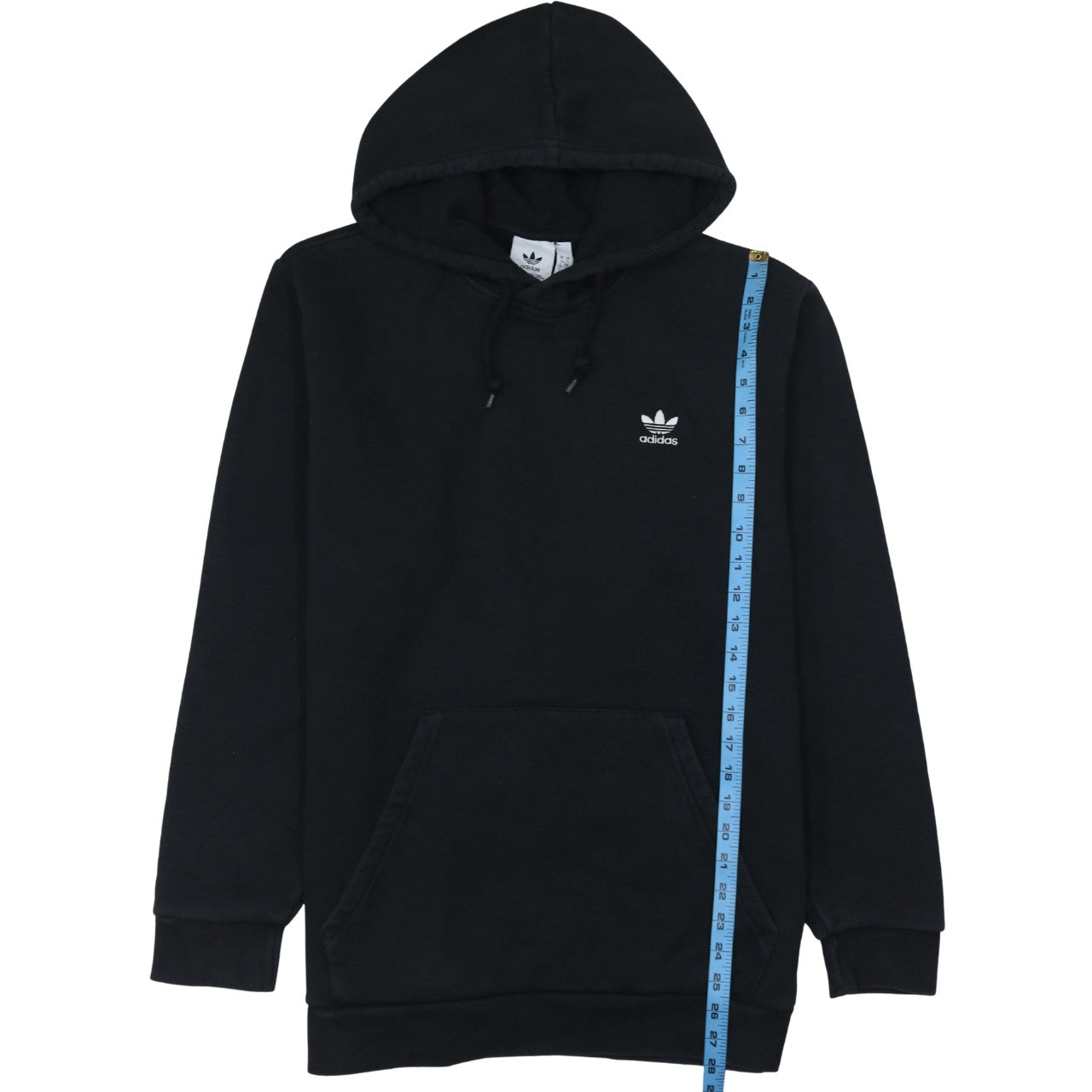 Mens UK Size L adidas Black Pullover Hoodie
