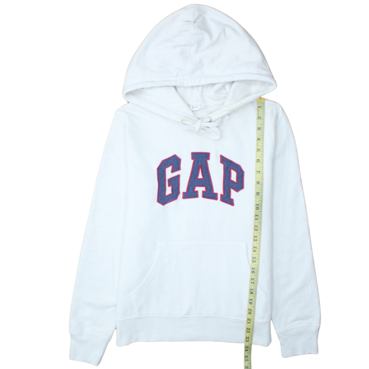 Womens UK Size S Gap White Pullover Hoodie
