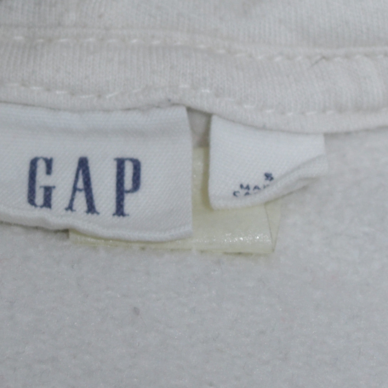 Womens UK Size S Gap White Pullover Hoodie