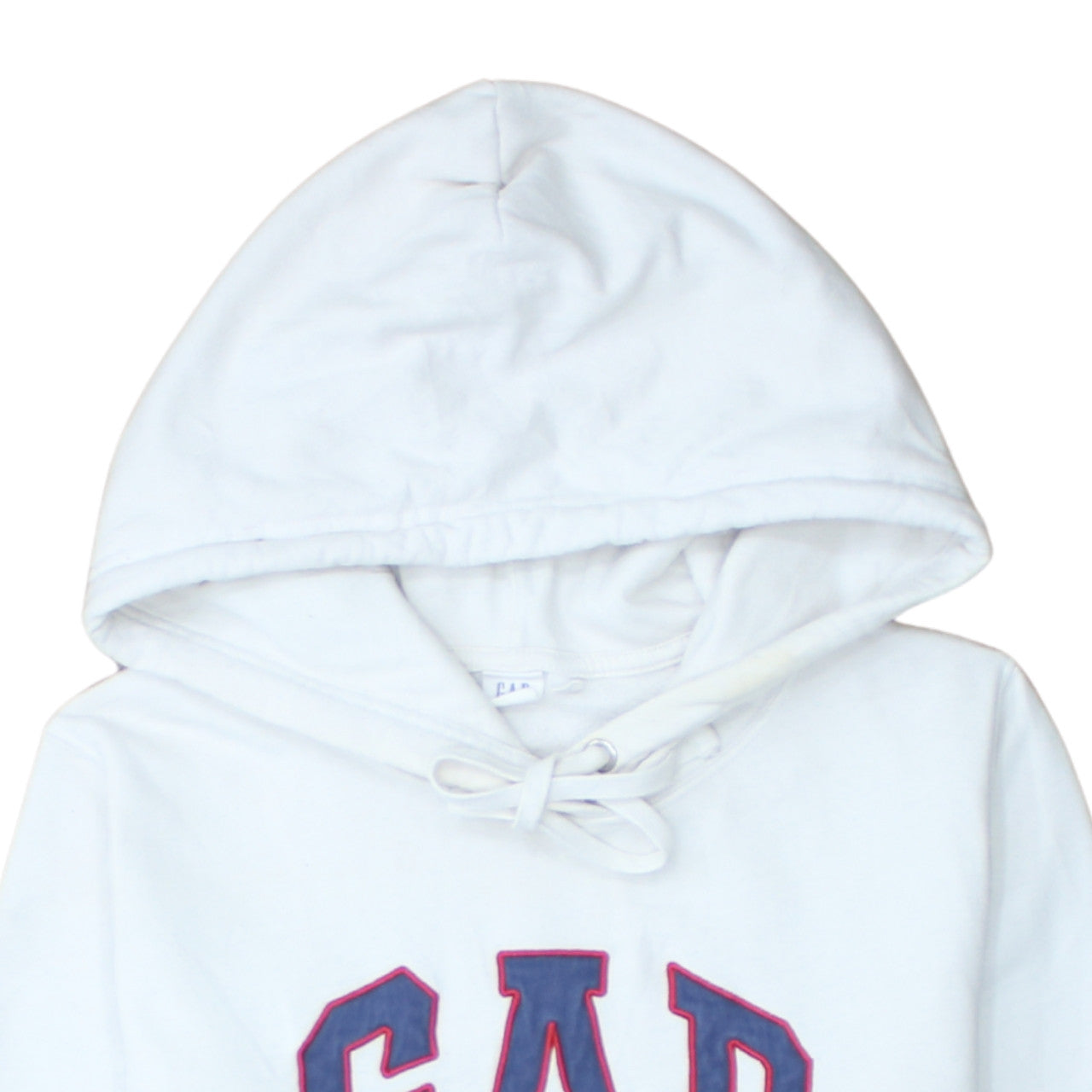 Womens UK Size S Gap White Pullover Hoodie