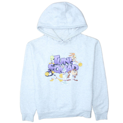 Womens UK Size M Space Jam A New Legacy Grey Pullover Hoodie