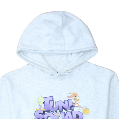Womens UK Size M Space Jam A New Legacy Grey Pullover Hoodie