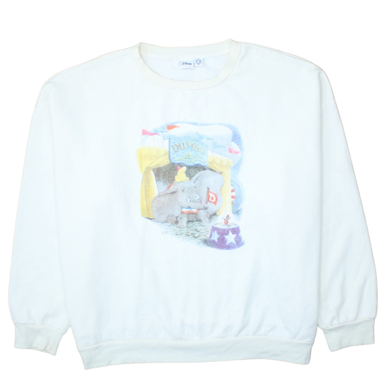 Womens UK Size 2XL Disney White Pullover Sweatshirt