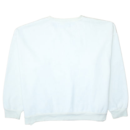 Womens UK Size 2XL Disney White Pullover Sweatshirt