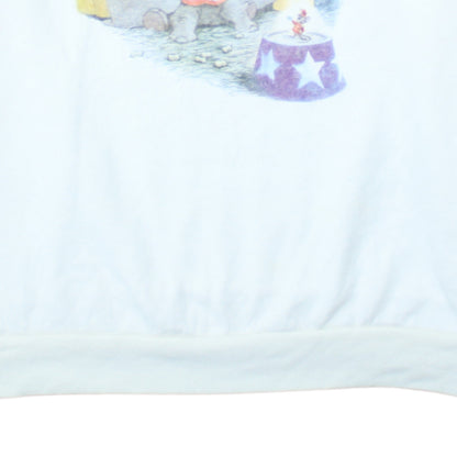 Womens UK Size 2XL Disney White Pullover Sweatshirt